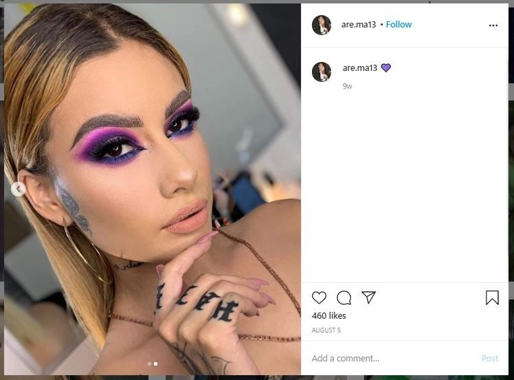 Areline Martinez, Wanita yang Tertembak saat Bikin Konten TikTok (instagram.com/are.ma13)