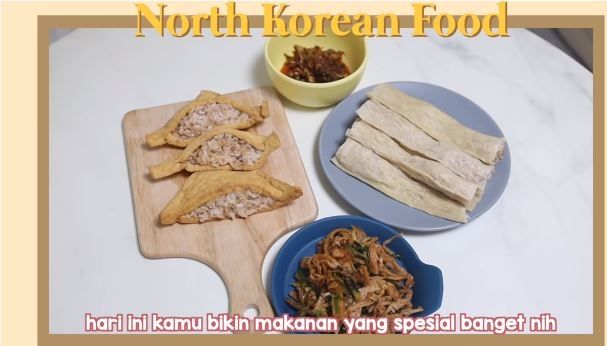 YouTuber Sunny Dahye Cicipi Makanan  ala Korea  Utara  