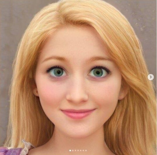 Karakter Disney Rapunzel. (Instagram/@toyboyfan)