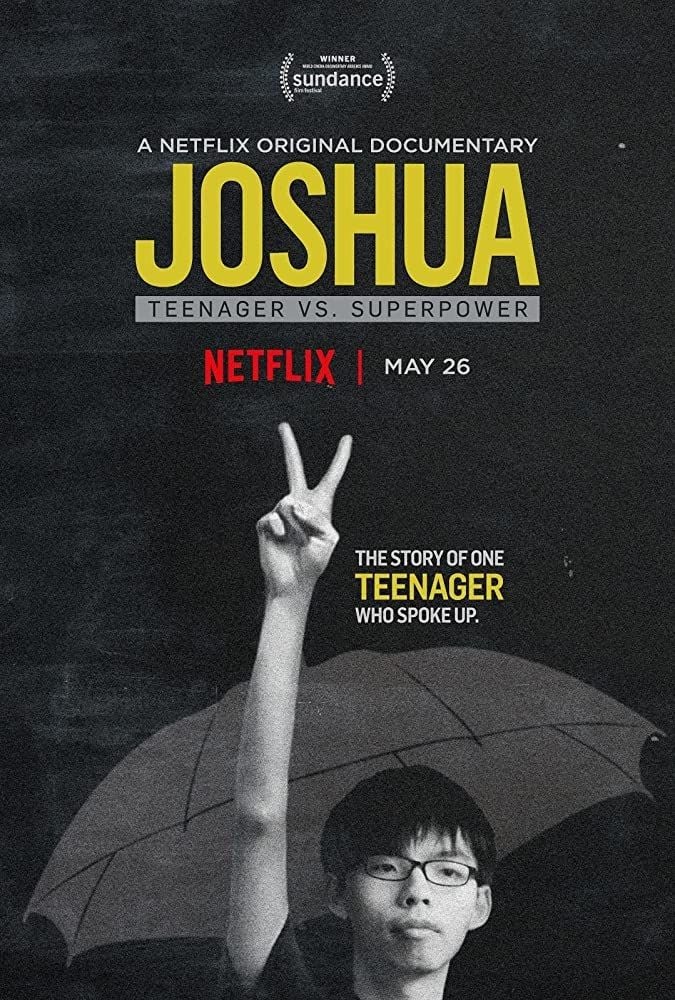 Poster Film Joshua: Teenager vs. Superpower 2017