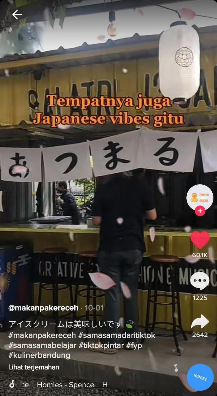 Atsumaru Ice Cream (TikTok @makan.pakereceh)