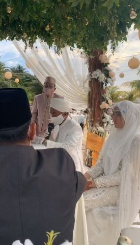 Momen pernikahan Taqy Malik dan Serell Thalib [Instagram/@taqy_malik]