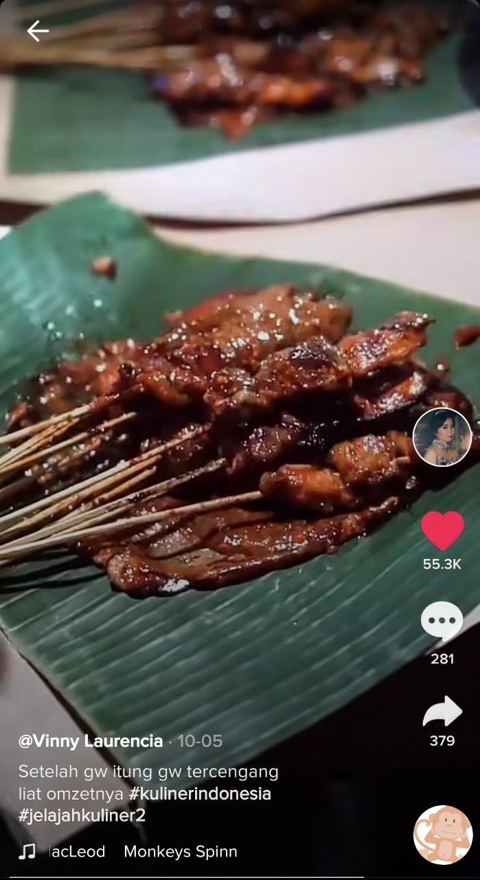 Sate Bang Romi (TikTok @kulinersamacici)