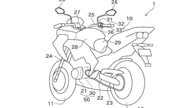 Paten motor Kawasaki Hybrid. (visordown.com)