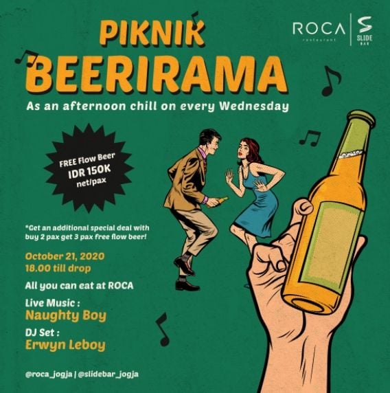 Piknik Beerirama, promo spesial ARTOTEL Yogyakarta di bulan Oktober. (ARTOTEL)