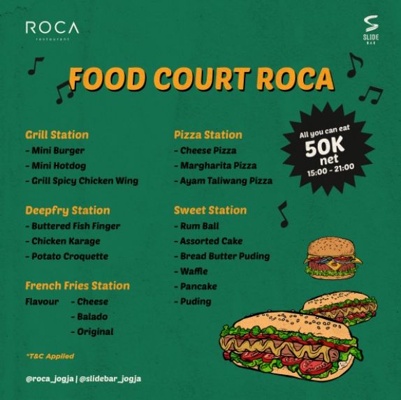 Promo all you can eat buffet aneka makanan ringan di ARTOTEL Yogyakarta (ARTOTEL)