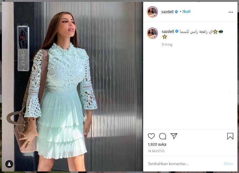 Influencer Sazdel El-Kak Dideportasi karena Terlalu Seksi (instagram.com/sazdell)