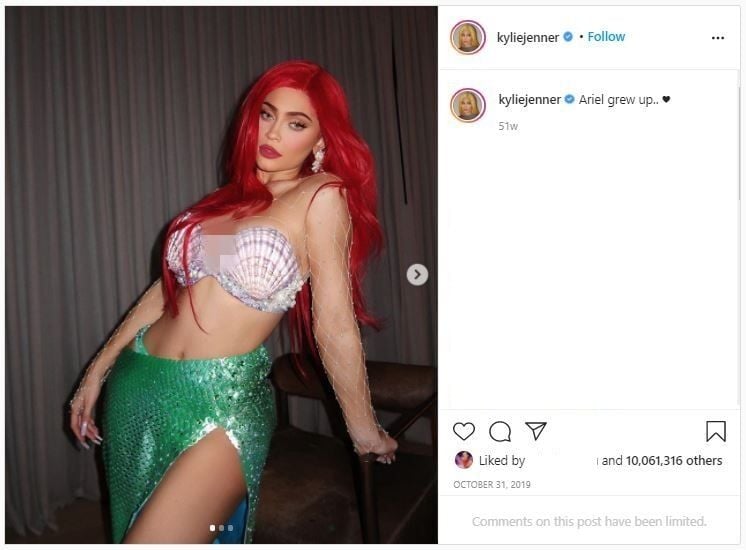 Deretan Kostum Halloween Kylie Jenner (instagram.com/kyliejenner)