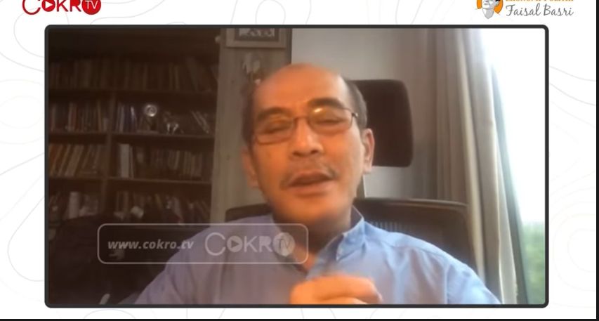 Faisal Basri Ajak Jokowi Kembali ke Jalan yang Benar, Indonesia Tidak Butuh Omnibus Law (YouTube: Cokro TV).