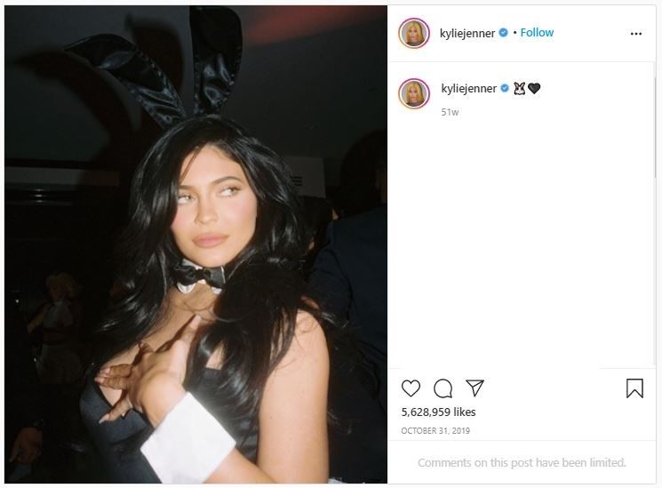 Deretan Kostum Halloween Kylie Jenner (instagram.com/kyliejenner)