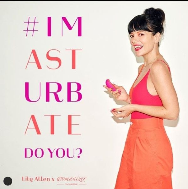 Lily Allen rilis alat seks. (Dok: Instagram/womanizerglobal)