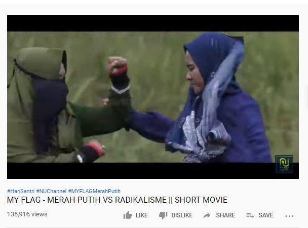 Film pendek My Flag besutan NU dikritik (Youtube/nuchannel)