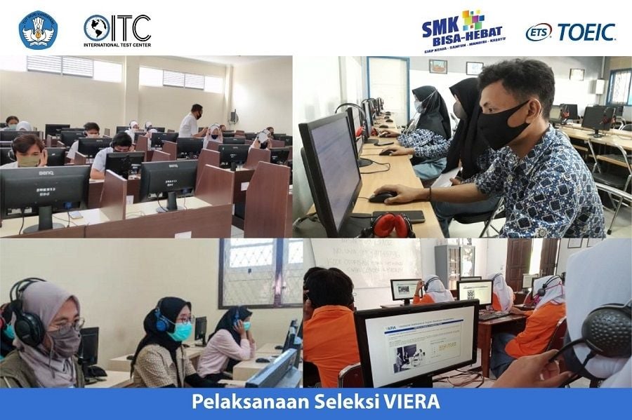 Sertifikasi TOEIC untuk siswa SMK. (Dok. ITC)