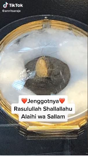 Janggut Nabi Muhammad SAW (TikTok @amritsaraje)