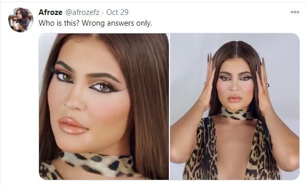 Kylie Jenner Mirip Khloe Kardashian (twitter.com/afrozefz)