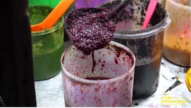 Bumbu dari Beetroot untuk Nasi goreng warna warni Thole Kitchen (YouTube Mgdalenaf)