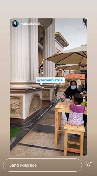 Rumah Muzdalifah jadi kafe [Instagram]