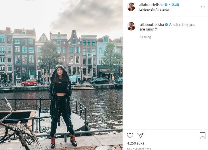 Potret liburan Ratu Felisha [Instagram/@allaboutfelisha]
