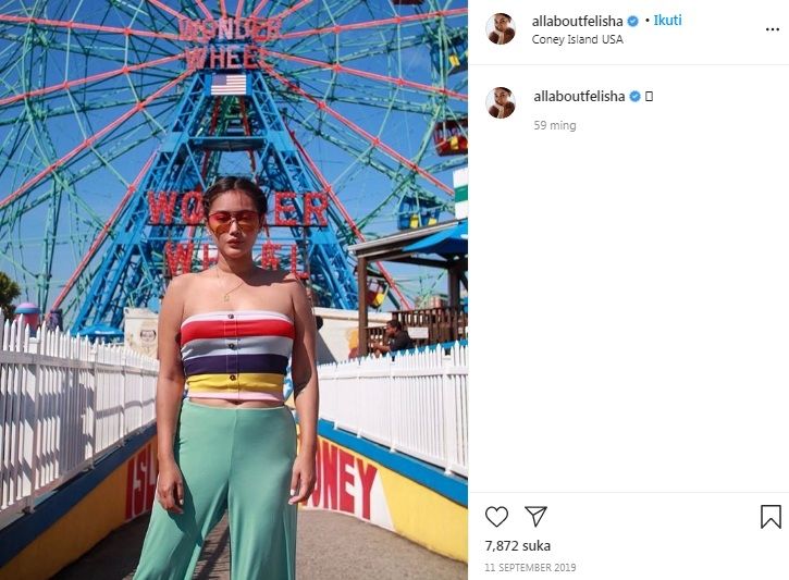 Potret liburan Ratu Felisha [Instagram/@allaboutfelisha]