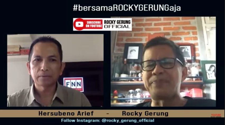 Sebut Jokowi Diusulkan Jadi Cawapres 2024, Rocky: Bisa Jadi Maunya Sendiri