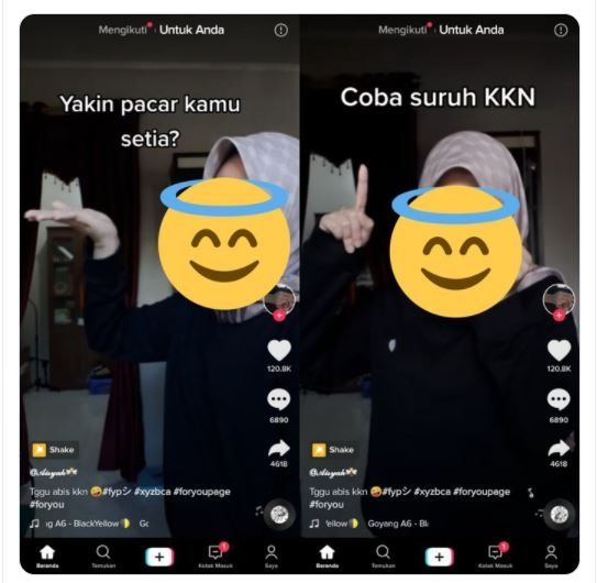 Curhat Warganet KKN untuk Menguji Kesetiaan (twitter.com/AREAJULID)