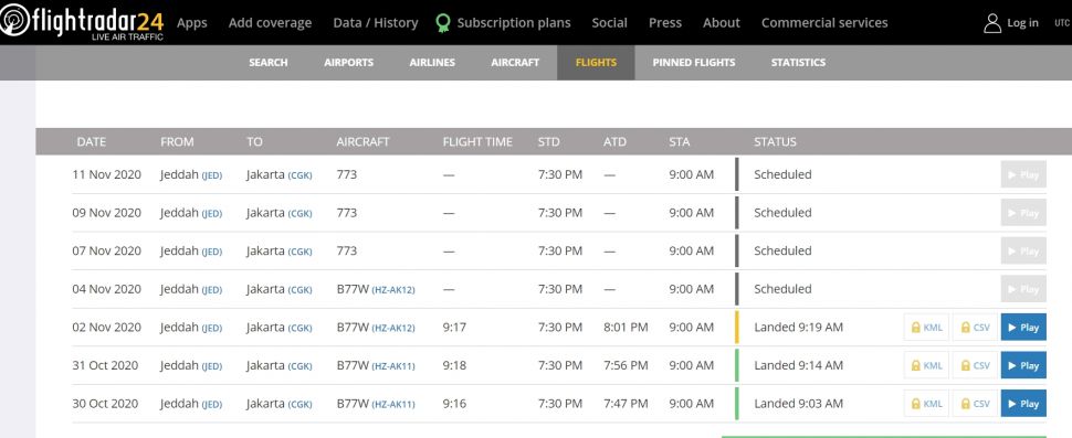 [Flightradar24.com]