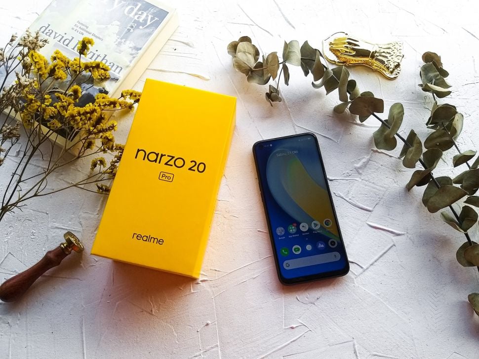 Realme Narzo 20 Pro. [Suara.com/Lintang Siltya Utami]