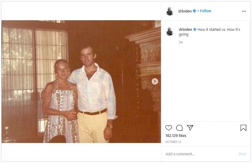 Fakta Jill Biden (instagram.com/drbiden)