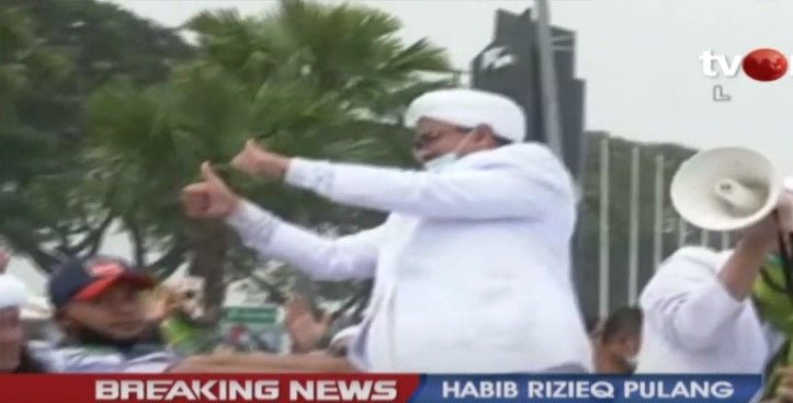 Habib Rizieq Shihab (TVone)