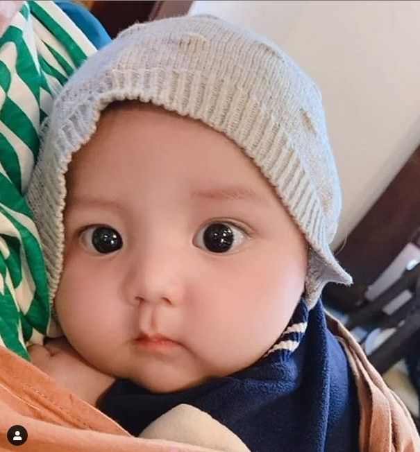 Bayi Roger Danuarta dan Cut Meyriska, Shaquille Kaili Danuarta. [Instagram]