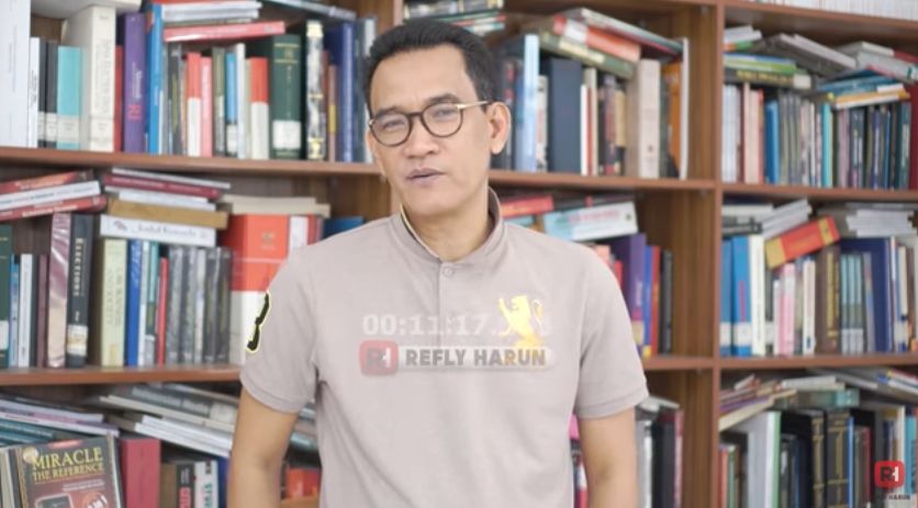 Refly Harun Mengomentari Pertemuan Anies Baswedan dan Habib Rizieq (YouTube Refly Harun).
