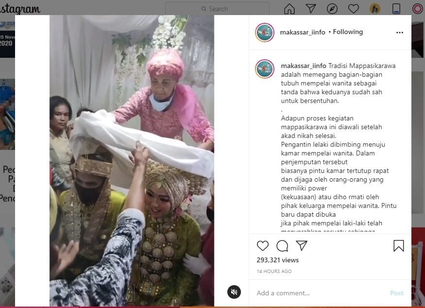 Tradisi Mappasikarawa (IG/makassar_iinfo)