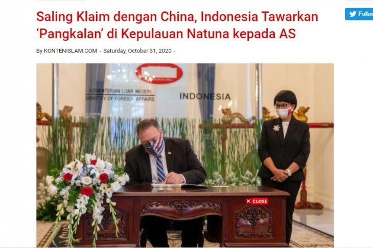 Fakta Indonesia tawarkan pangkalan natuna ke AS (kontenislam.com)