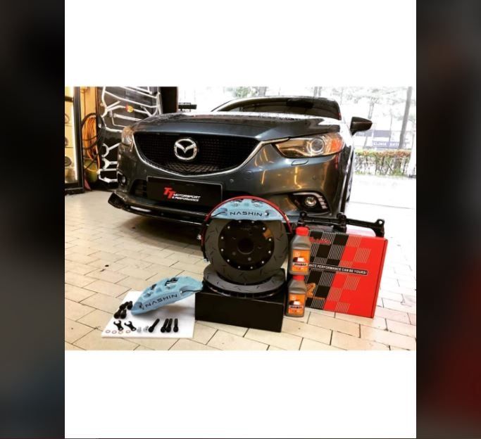 Viral Pria Malaysia Dapat Brake Kit Mahal dari Pacar (facebook.com/Aaron Gan)