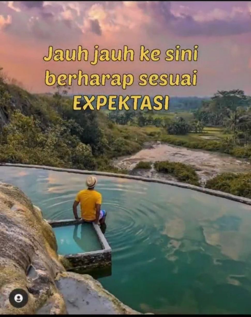 Viral Lelaki Kecewa Saat Ingin Wisata Alam (TikTok/)