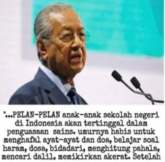 Hoaks Mahathir Mohamad (Antara).