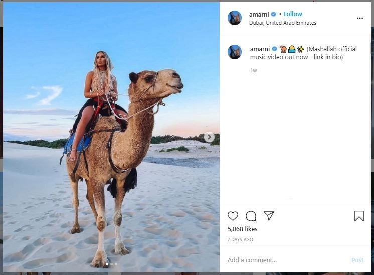 Rapper Australia Dikecam karena Rilis Lagu Berjudul Bahasa Arab (instagram.com/amarni)