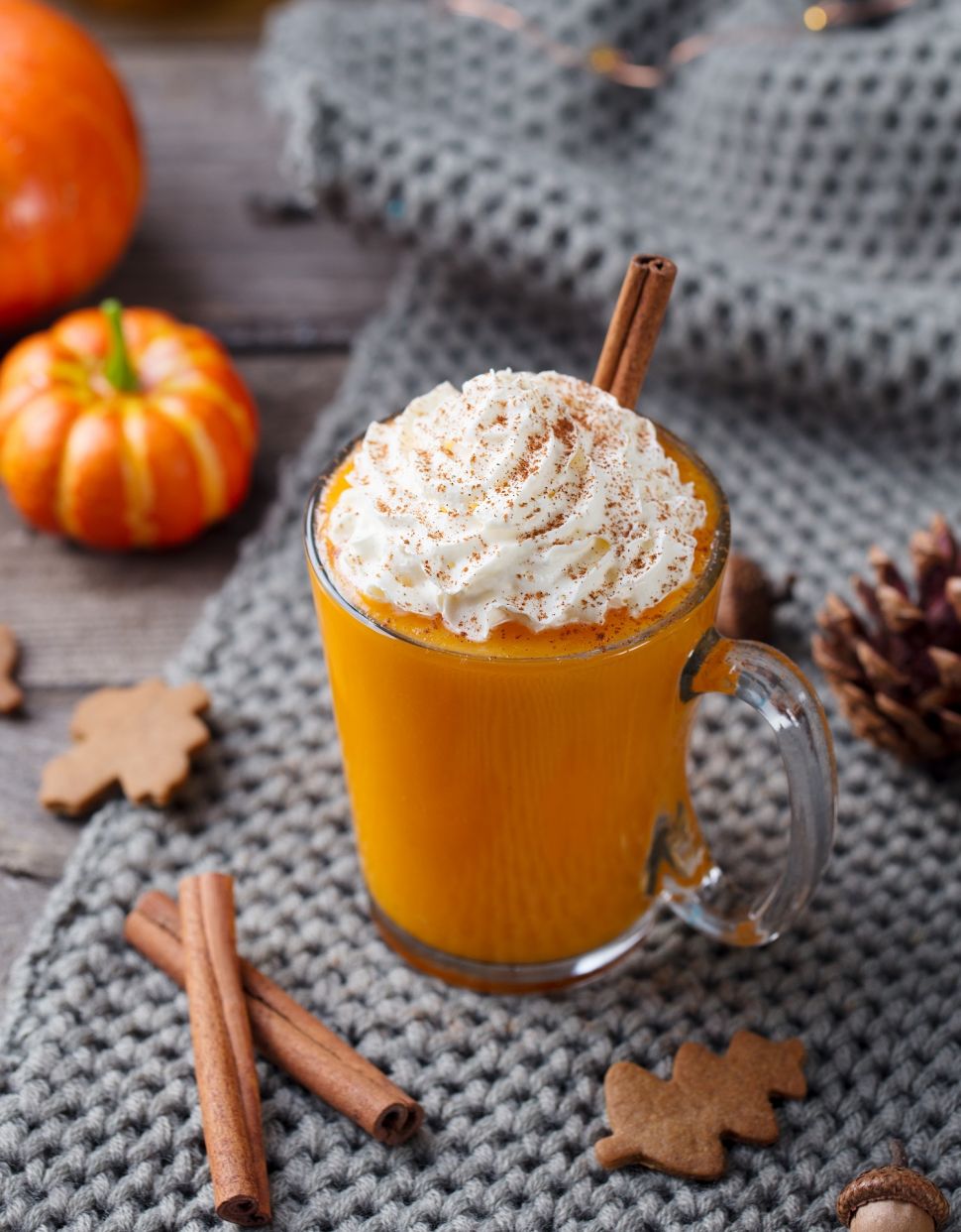 Ilustrasi Pumpkin Spice Latte (Envato elements by annapustynnikova)