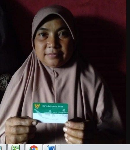 Reni Etipa (39) , peserta Program JKN - KIS. (Dok : BPJS Kesehatan)