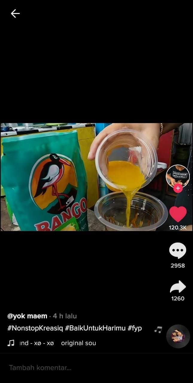 Nutrisari jeruk peras kecap Bango (TikTok @yokmaem)