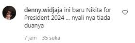 Komentar netizen soal pro kontra kasus Nikita Mirzani vs Habib Rizieq [Instagram]