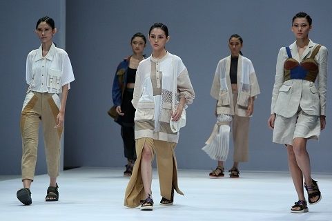 SOE Jakarta dalam Indonesia Fashion Forward di JFW 2021. (JFW 2021)