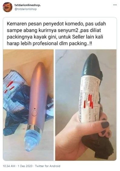 Paket alat penyedot komedo ini bikin salah fokus (Twitter/txtdarionlshop)