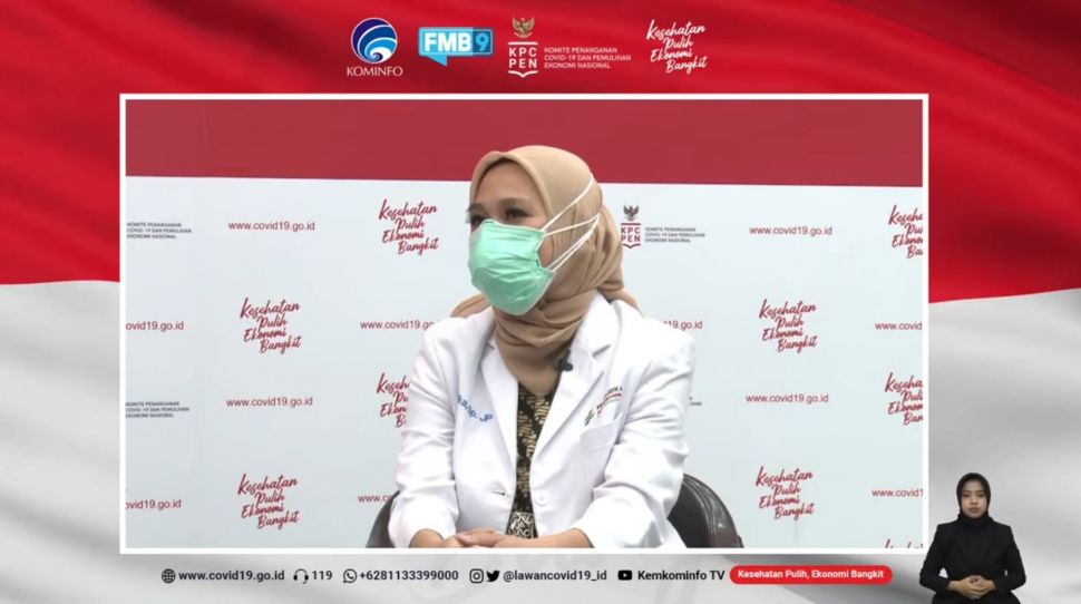 Dokter spesialis jantung dan pembuluh darah, dr. Erika, Sp. JP. FIHA (Screengrab/Lilis)