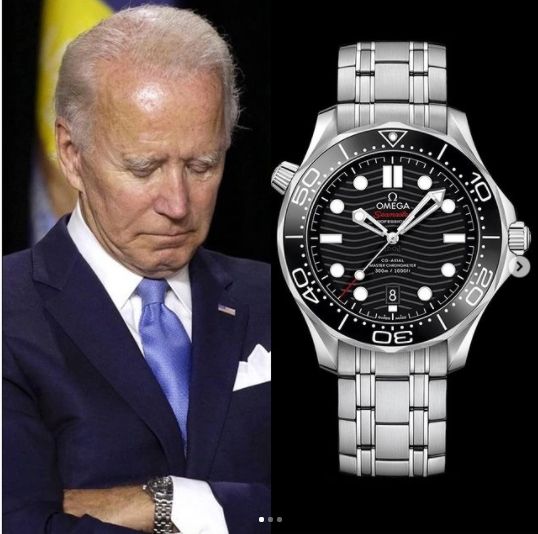 Jam Tangan Joe Biden. (Instagram/@vertigo1983)