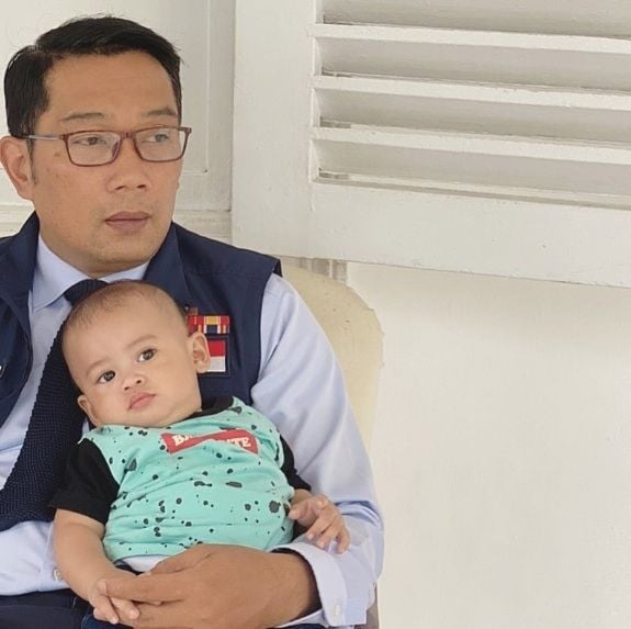 Arkana Aidan, anak bungsu Ridwan Kamil dan Atalia [Instagram/arkanaidan]