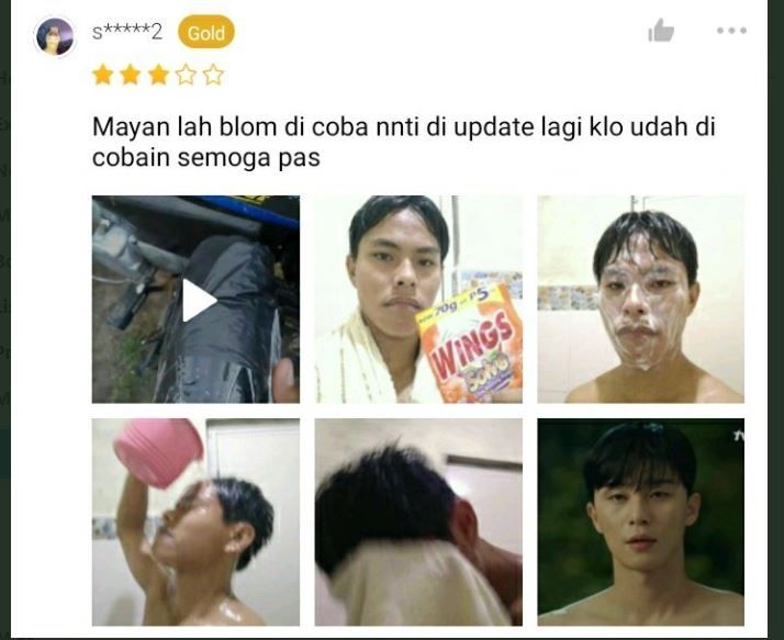 Viral Cuci Muka Jadi Mirip Park Seo Joon (twitter.com/txtdarionlshop)