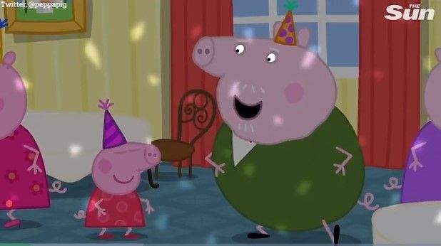 Tayangan Peppa Pig (YouTube/The Sun)