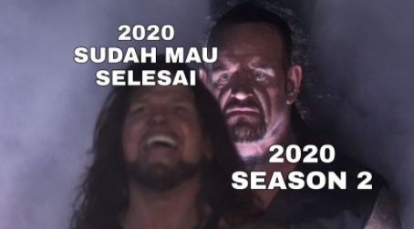 Meme Menjelang Akhir Tahun 2020 (Twitter).