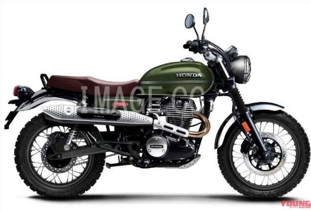 Rumor motor 350cc bergenre Scrambler racikan Honda. (youngmachine.com)